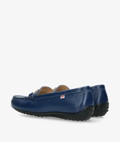 Mocasines Fluchos F2156 en azul marino