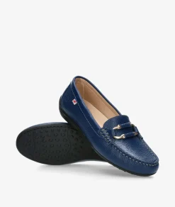 Mocasines Fluchos F2156 en azul marino