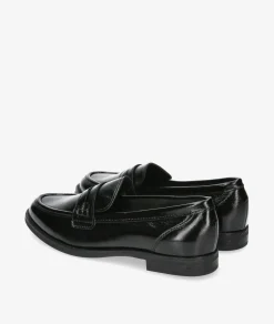 Mocasines Funny Lola 1186 en charol negro
