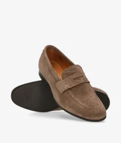 Mocasines Kénnebec 2009 en serraje taupe