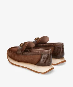 Mocasines marrones mujer Hispanitas