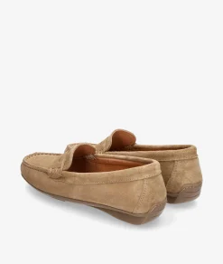 Mocasines pabloochoa.shoes 94239 en serraje taupe