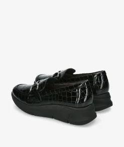 Mocasines Pitillos 10750 en coco negro