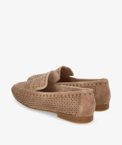 Mocasines Stephen Allen LAUR-24 1908-C490 en ante camel