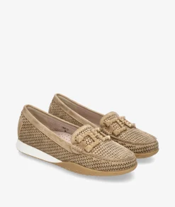 Mocasines Stephen Allen LAUR-23 31736-696 en ante camel