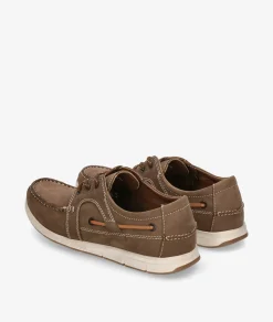 Naúticos Traveris 6709 INRI-1 en nobuck taupe