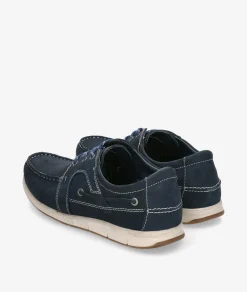 Naúticos Traveris 6709 INRI-1 en nobuck azul