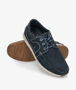 Naúticos Traveris 6709 INRI-1 en nobuck azul