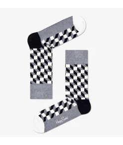 Pack de calcetines HAPPY SOCKS XCBW09-9150 en gris