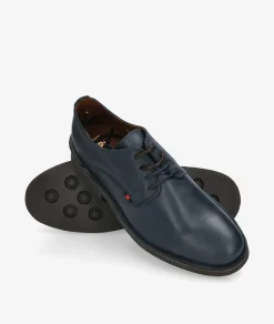 PUNTEADO Kénnebec BLUCHER 2600 SIN FESTON en azul marino