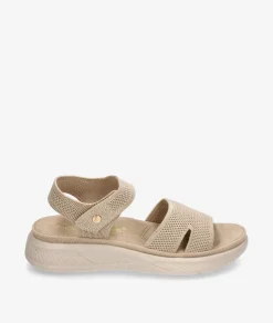 Sandalias Amarpies 28660 en beige