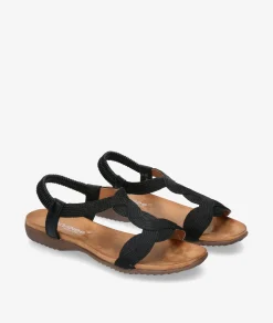 Sandalias Amarpies 23572 en negro