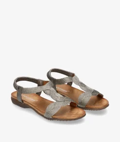 Sandalias Amarpies 23572 en plomo