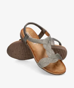 Sandalias Amarpies 23572 en plomo