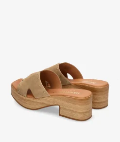 Sandalias bloom&you LEONOR en serraje taupe