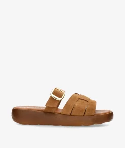 Sandalias bloom&you LILIA en serraje cuero