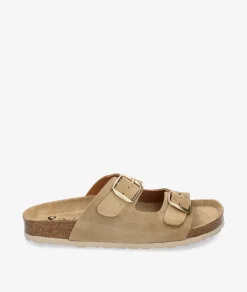 Sandalias bloom&you NENUFAR en serraje taupe