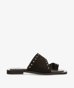 Sandalias bloom&you OLEA en serraje marrón