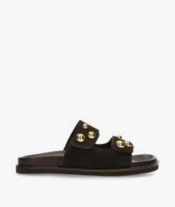 Sandalias bloom&you ORIA en serraje marrón