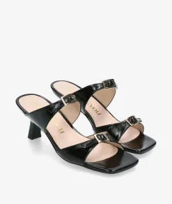 Sandalias bloom&you SAMANTA en charol negro