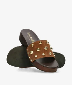 Sandalias bloom&you SOFI en serraje cuero