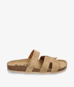 Sandalias bloom&you SOL en serraje taupe