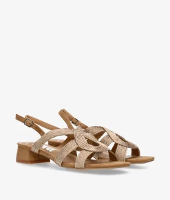 Sandalias D'angela 30712 en bronce