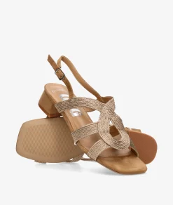 Sandalias D'angela 30712 en bronce