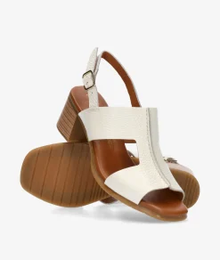 Sandalias pabloochoa.shoes 1983 en blanco