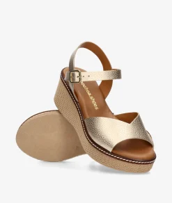 Sandalias pabloochoa.shoes 2657 en platino