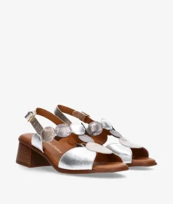 Sandalias pabloochoa.shoes 2744 en platino