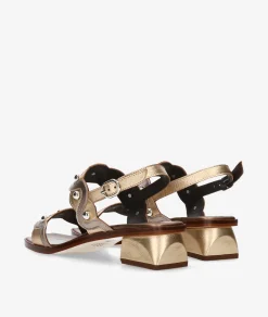 Sandalias pabloochoa.shoes 3046 en oro