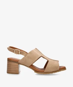 Sandalias pabloochoa.shoes 1983 en serraje taupe