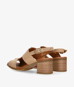 Sandalias pabloochoa.shoes 1983 en serraje taupe
