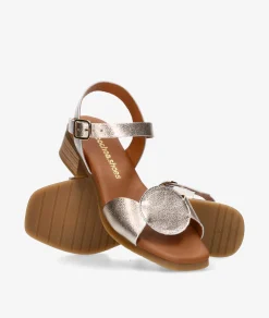 Sandalias pabloochoa.shoes 2698 en platino