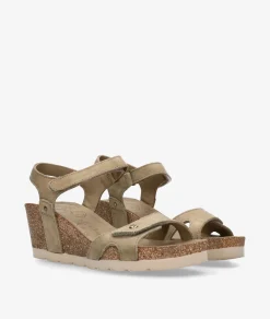 Sandalias Panamá Jack JULIA en caki