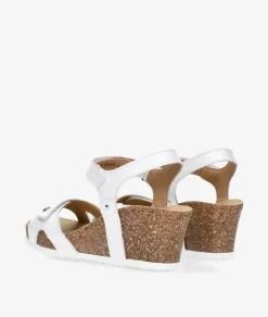 Sandalias Panamá Jack JULIA en blanco