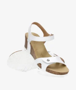 Sandalias Panamá Jack JULIA en blanco