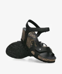 Sandalias Panamá Jack JULIA en negro