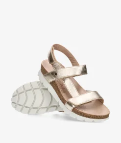 Sandalias Panamá Jack SULIA en platino