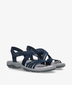 Sandalias Skechers 164036 en azul marino