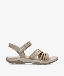 Sandalias Skechers 163573 en beige