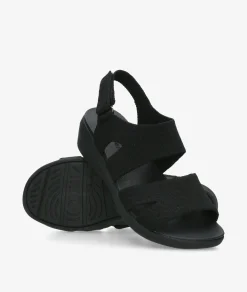 Sandalias Skechers 163420 en negro