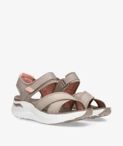 Sandalias Skechers 164078 en topo