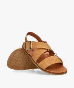 Sandalias VIVANT LINO en serraje cuero