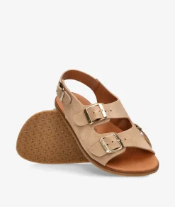 Sandalias VIVANT SEMILLA - R en serraje taupe