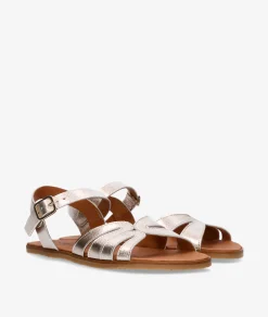 Sandalias VIVANT VELVET en platino