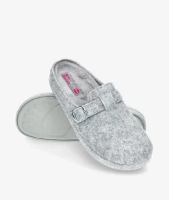 Zapatillas de casa Bio Relax 12079 en gris