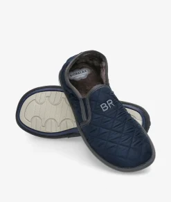 Zapatillas de casa Bio Relax 1566 en azul marino