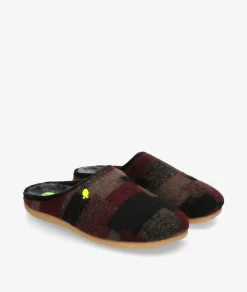 Zapatillas de casa Hot potatoes SEBEKA en burdeos